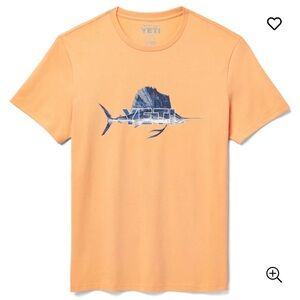 Yeti sailfish Badge t shirt